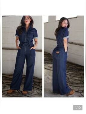 Wrangler Denim Coveralls